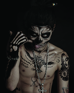 Rick Genest 커버 포트폴리오
