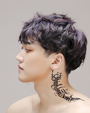 Mens COLOR : Grey & Violet